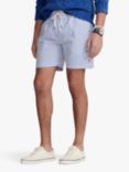 Polo Ralph Lauren Seersucker Stripe Traveller Swim Shorts, Cruise Royal