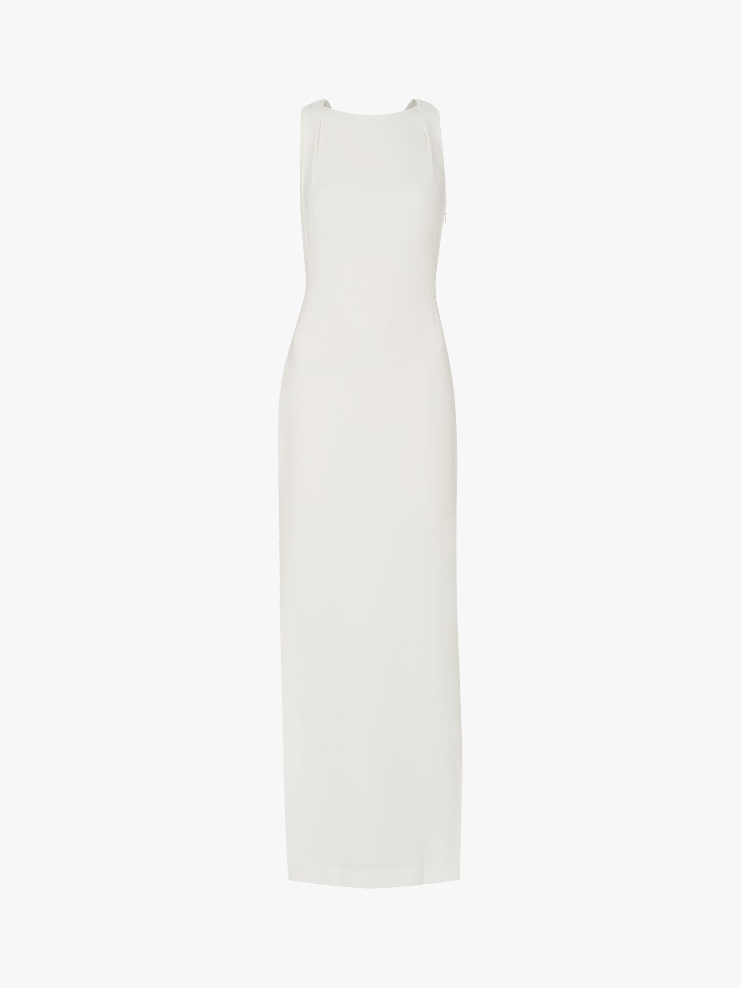 Whistles Tie Back Maxi Dress, Ivory at John Lewis & Partners