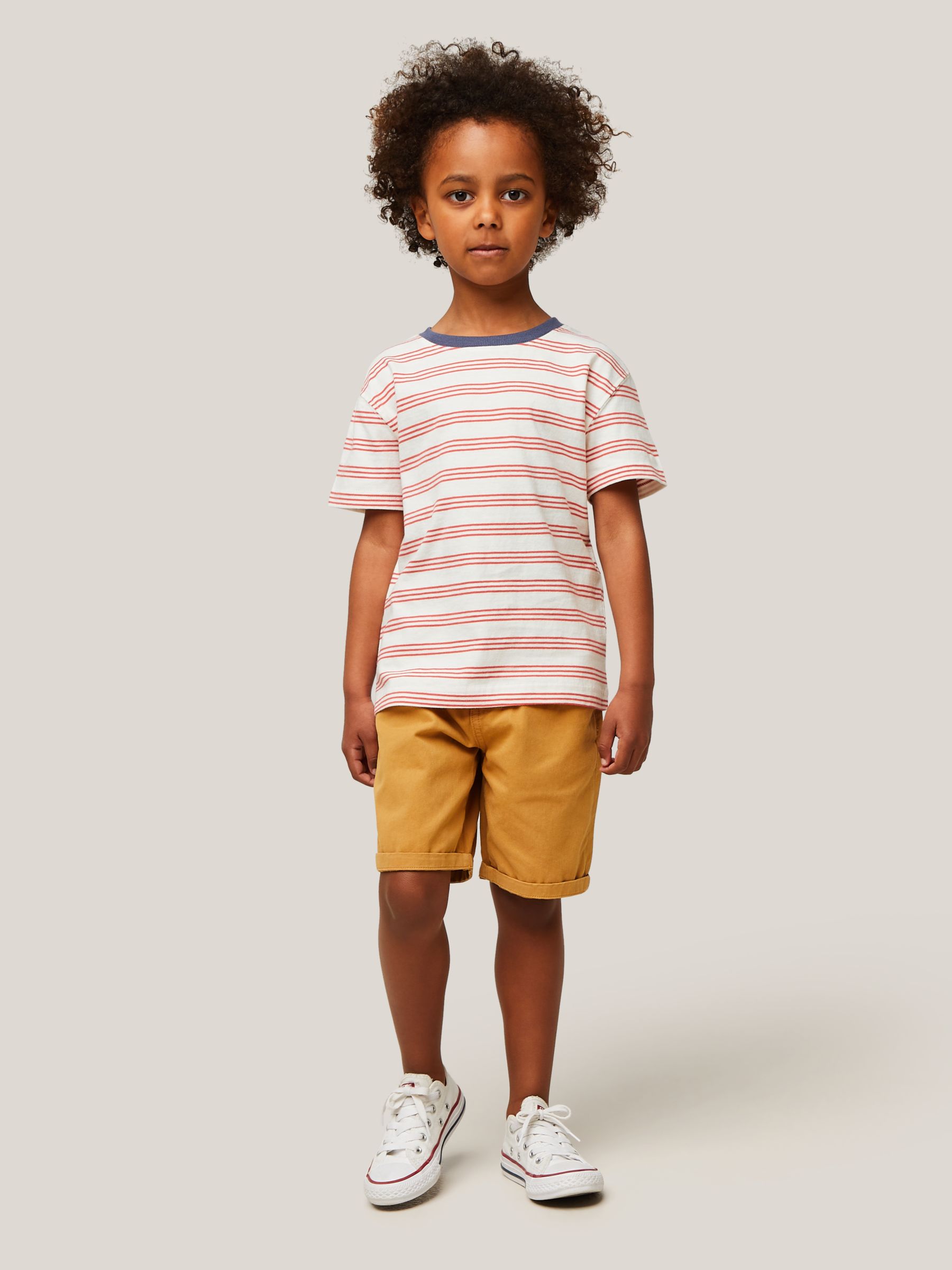 John Lewis & Partners Kids' Bike Short Sleeve T-Shirts, Pack of 3, Multi