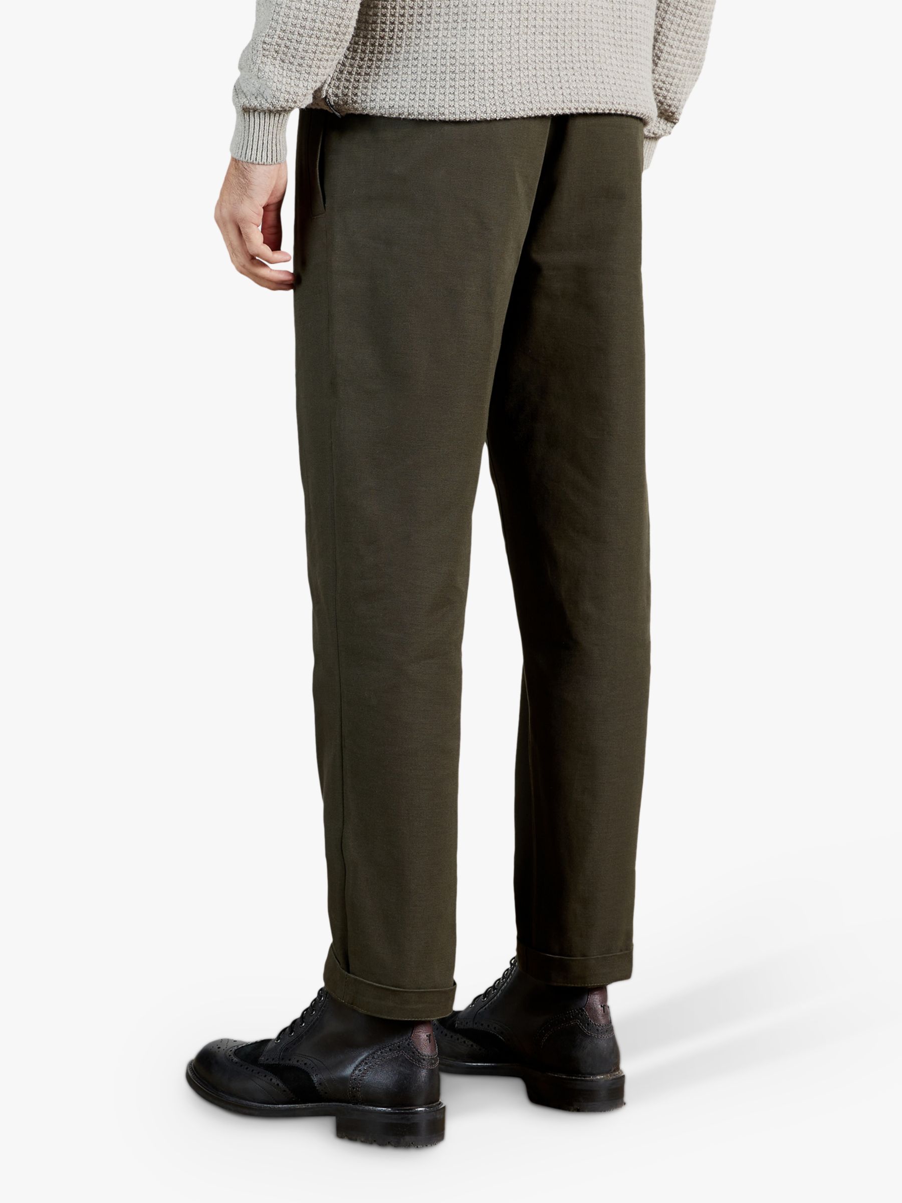 Ted Baker Cartar Wide Leg Pleated Trousers