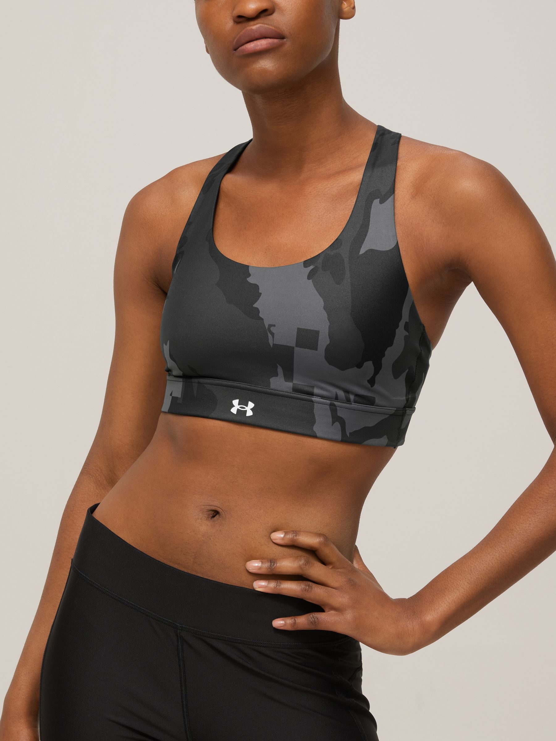 Under Armour Iso Chill Mid Team Sports Bra At John Lewis And Partners