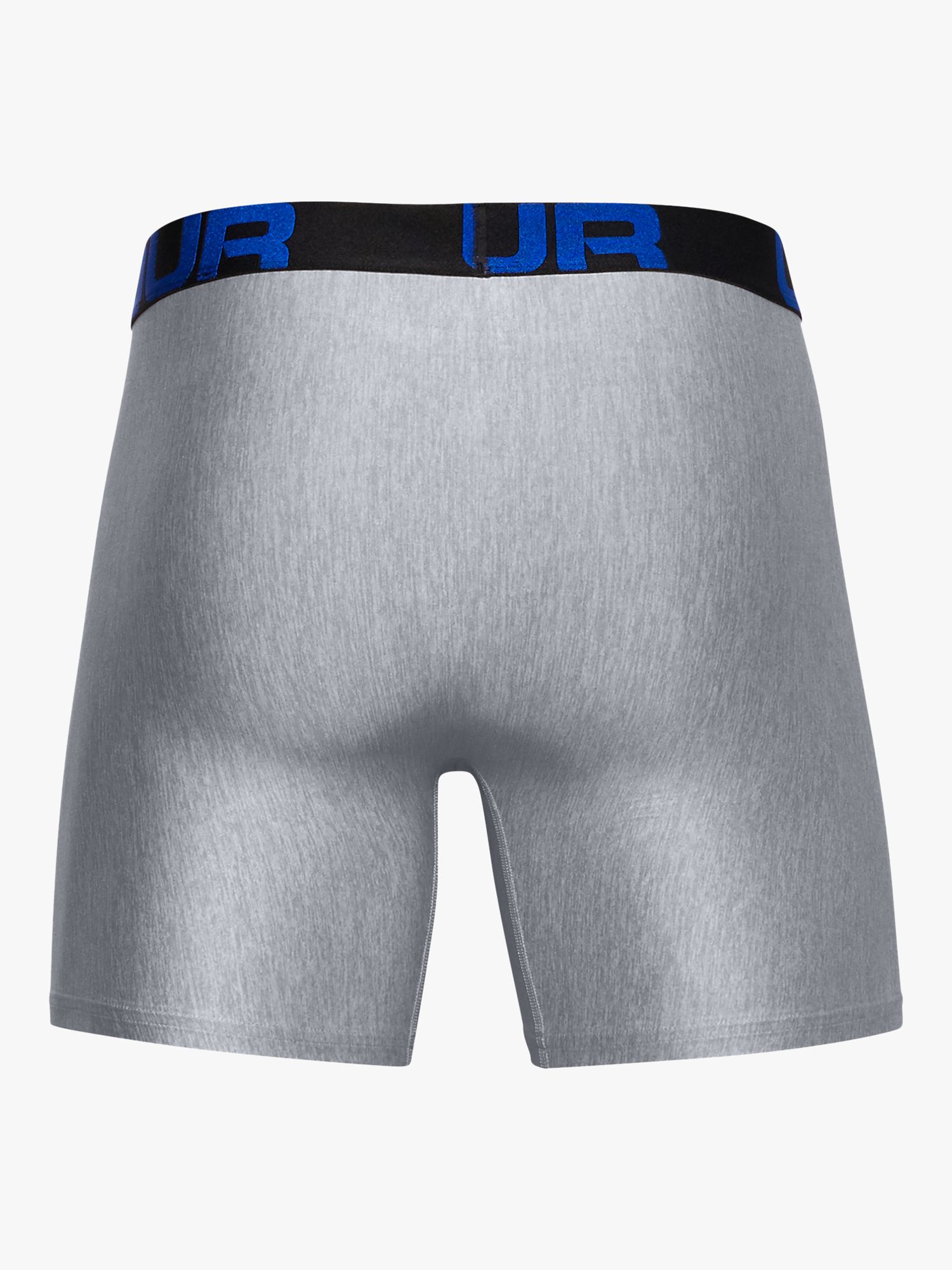 Under Armour Men's Tech 3 in 2 Pack BOXERS, Grey (Mod Gray Light