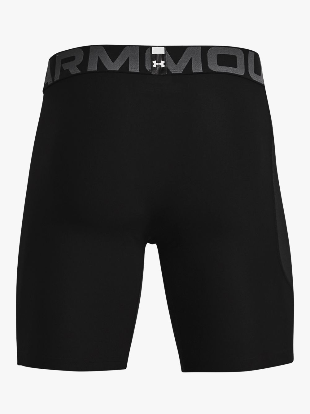 Under Armour HeatGear Armour Compression Shorts, Black at John Lewis &  Partners