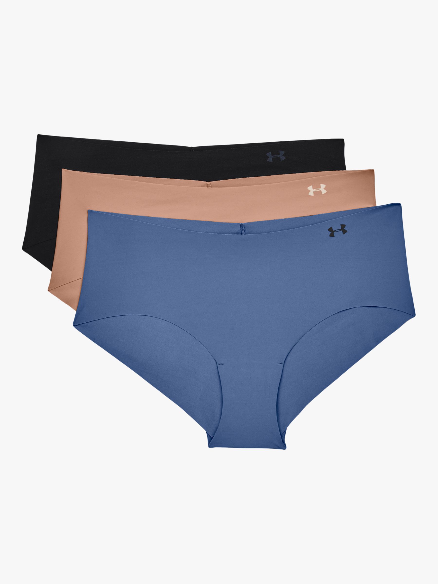 Under Armour Pure Stretch Hipster Knickers, Pack of 3 at John Lewis ...