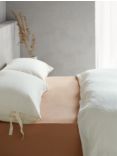 Mother of Pearl Linen & Organic Cotton Fitted Sheet