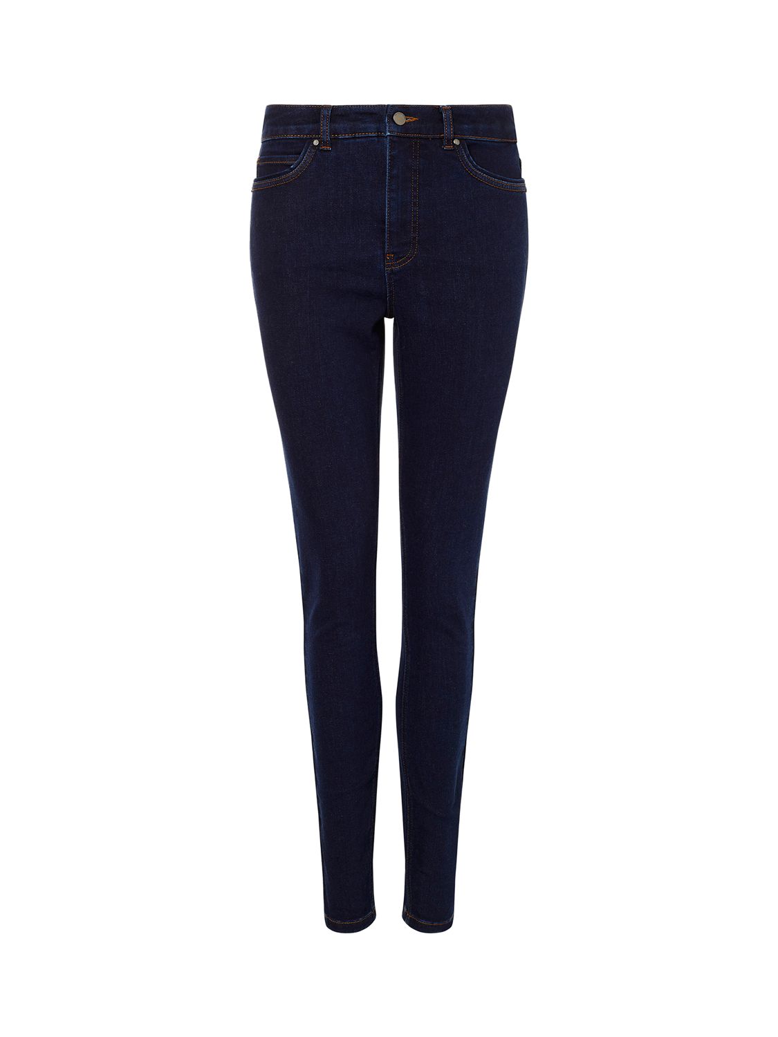 Buy Monsoon Iris Regular Length Skinny Jeans, Blue/Black Online at johnlewis.com