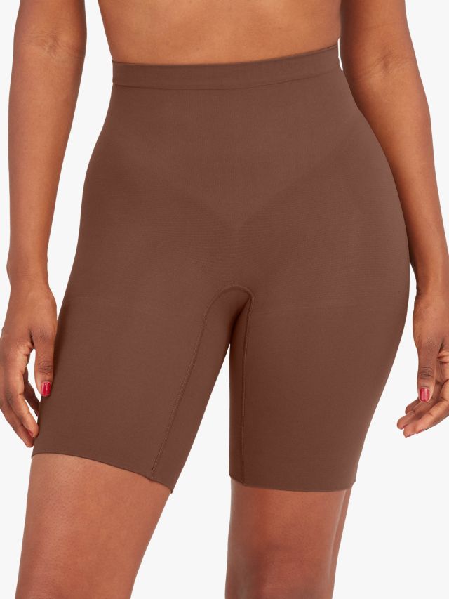 Spanx Power Shorts, Brown, S