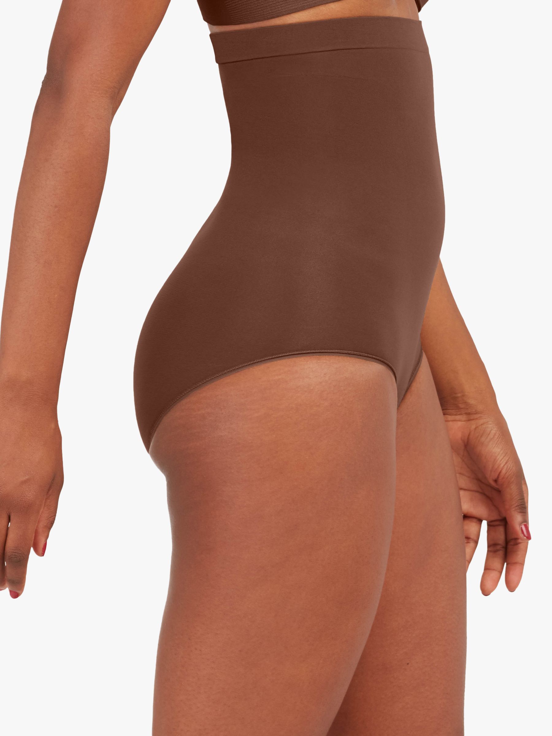 Spanx S1079 Women's Chestnut Brown Higher Power High Waist Panties Size 3X