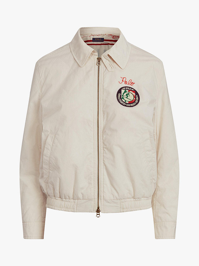 Polo Ralph Lauren Vintage Ski Bomber Jacket, Andover Cream, L