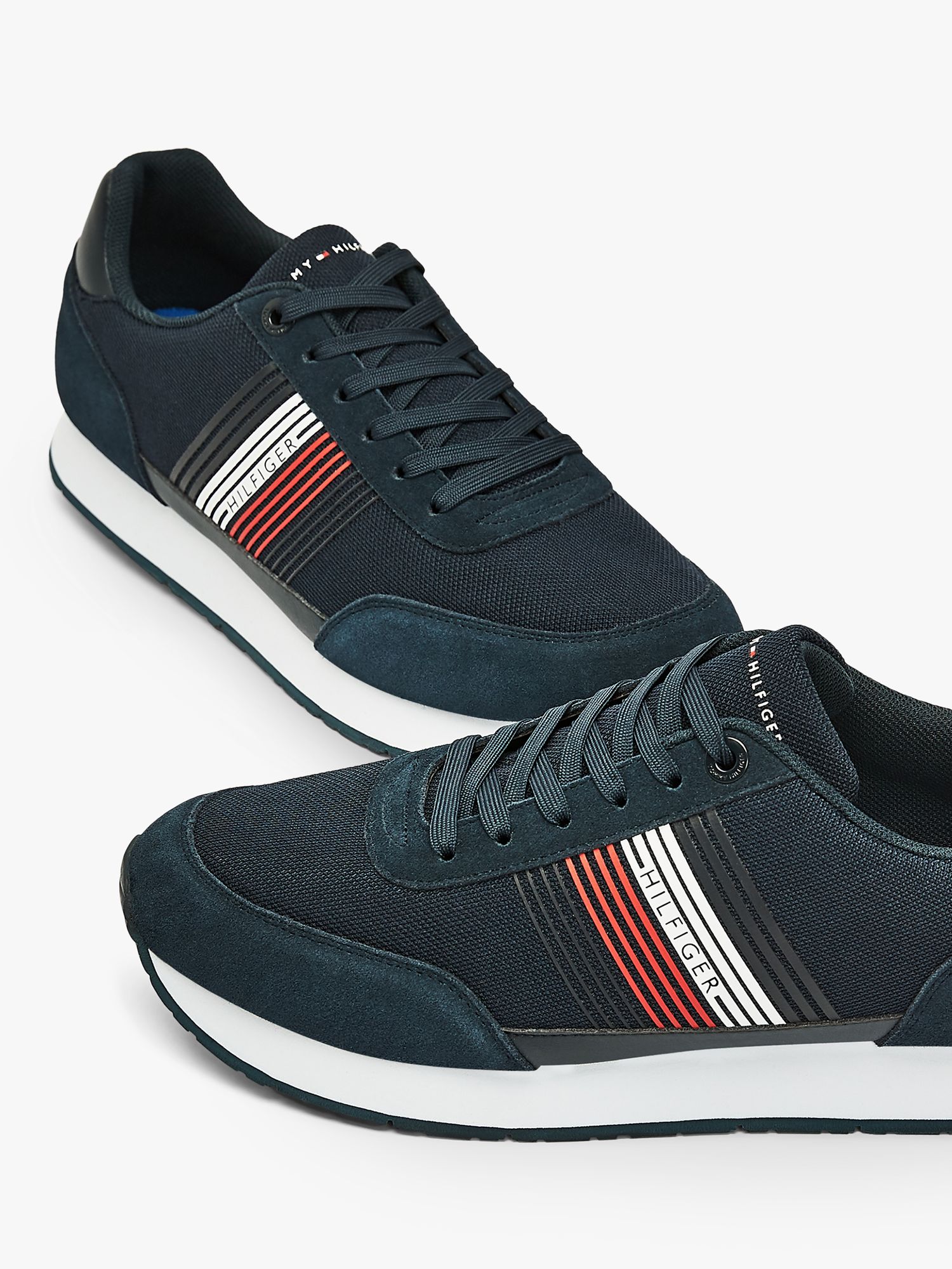Tommy Hilfiger Suede Running Trainers 