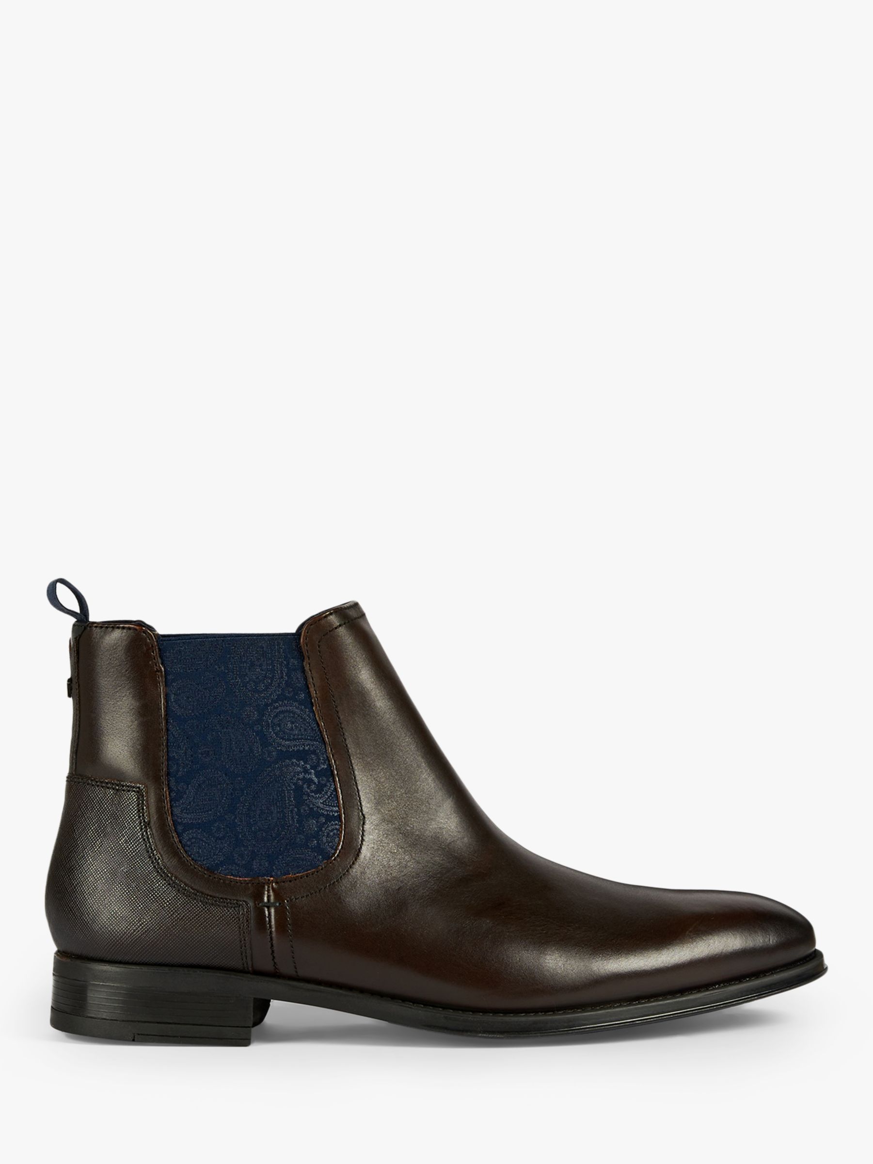Ted Baker Tradd Leather Chelsea Boots at John Lewis & Partners