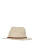 Barbour Flowerdale Trilby Hat, Ivory