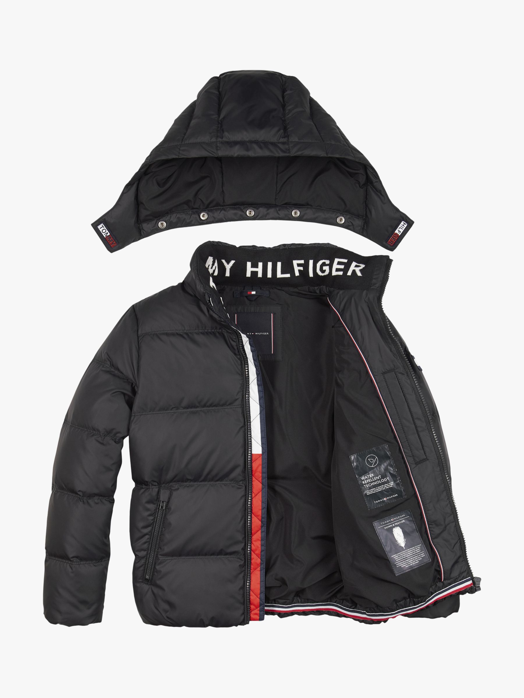 hilfiger black jacket