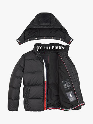 Tommy Hilfiger Kids' Essential Jacket, Black