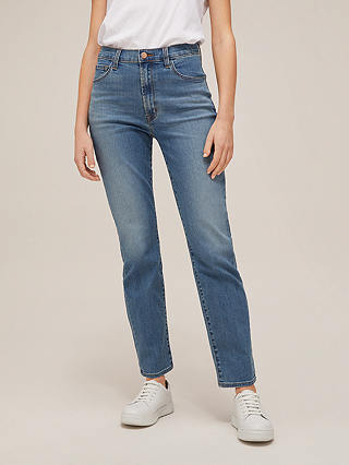 J Brand Teagan High Rise Straight Jeans