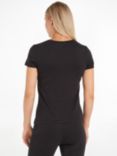 Calvin Klein Jeans Embroidery Slim T-Shirt, CK Black