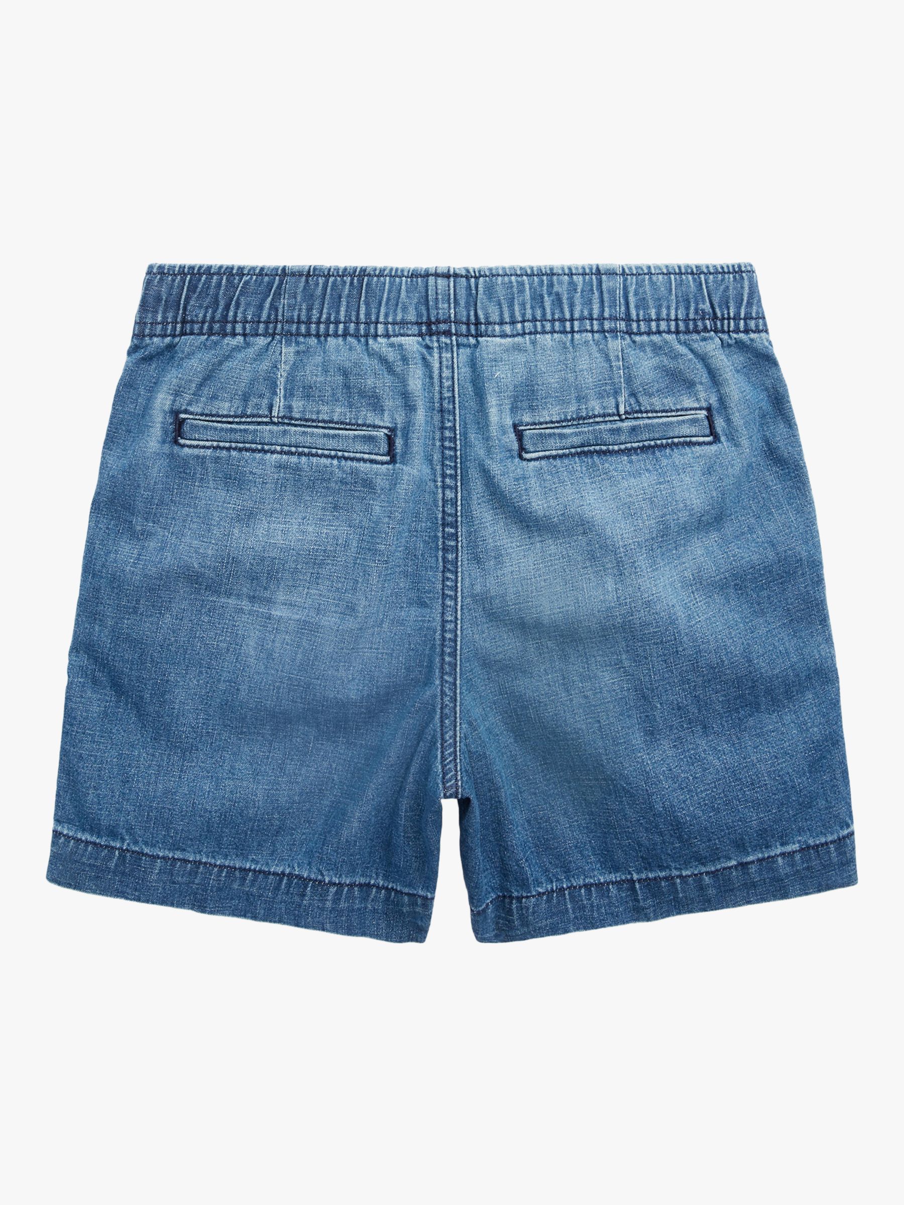 Polo Ralph Lauren Kids' Prepster Denim Shorts, Blue