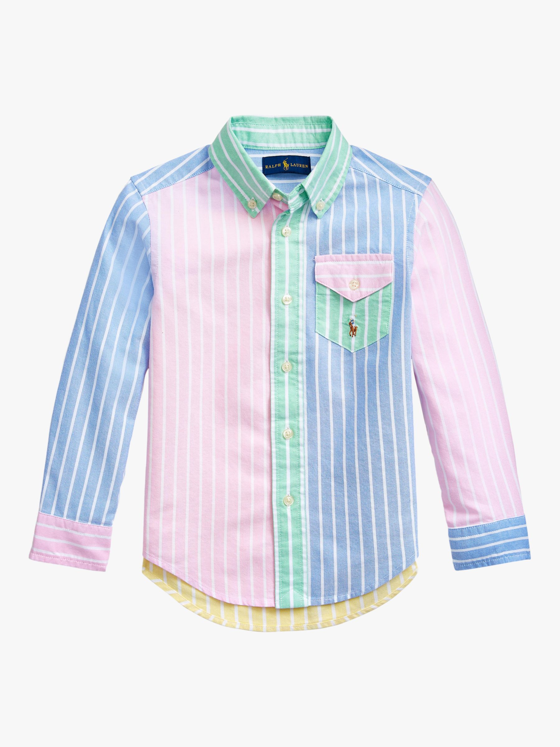 Polo Ralph Lauren Kids' Fun Shirt, Multi Stripe