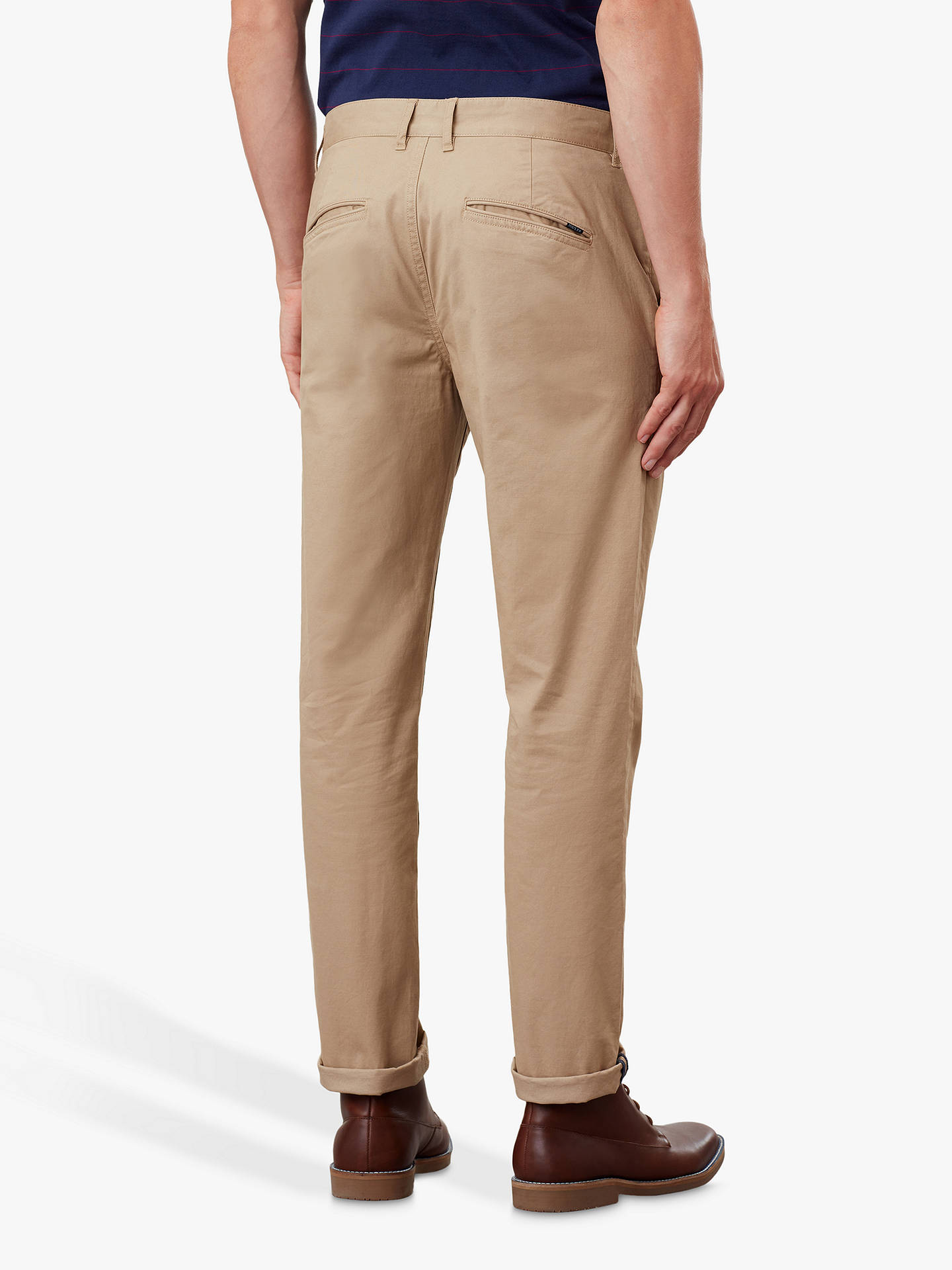 Joules Slim Fit Chinos, Light Brown at John Lewis & Partners