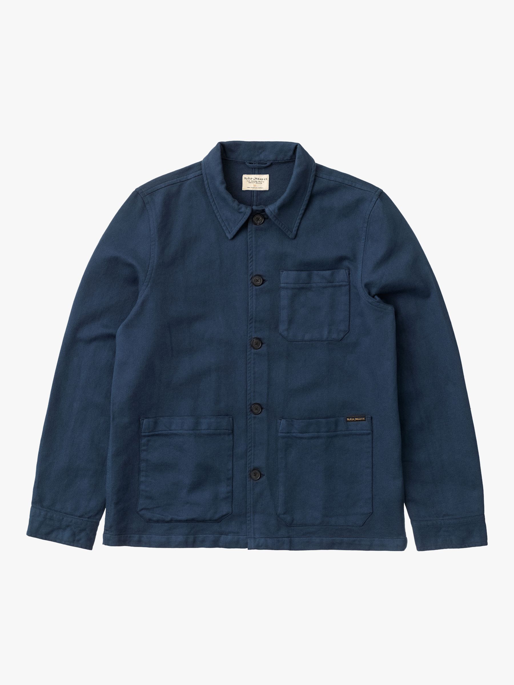 Nudie Jeans Barney Worker Jacket, Denim Blue