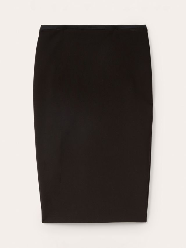 Boden Hampshire Ponte Pencil Skirt, Black, 8