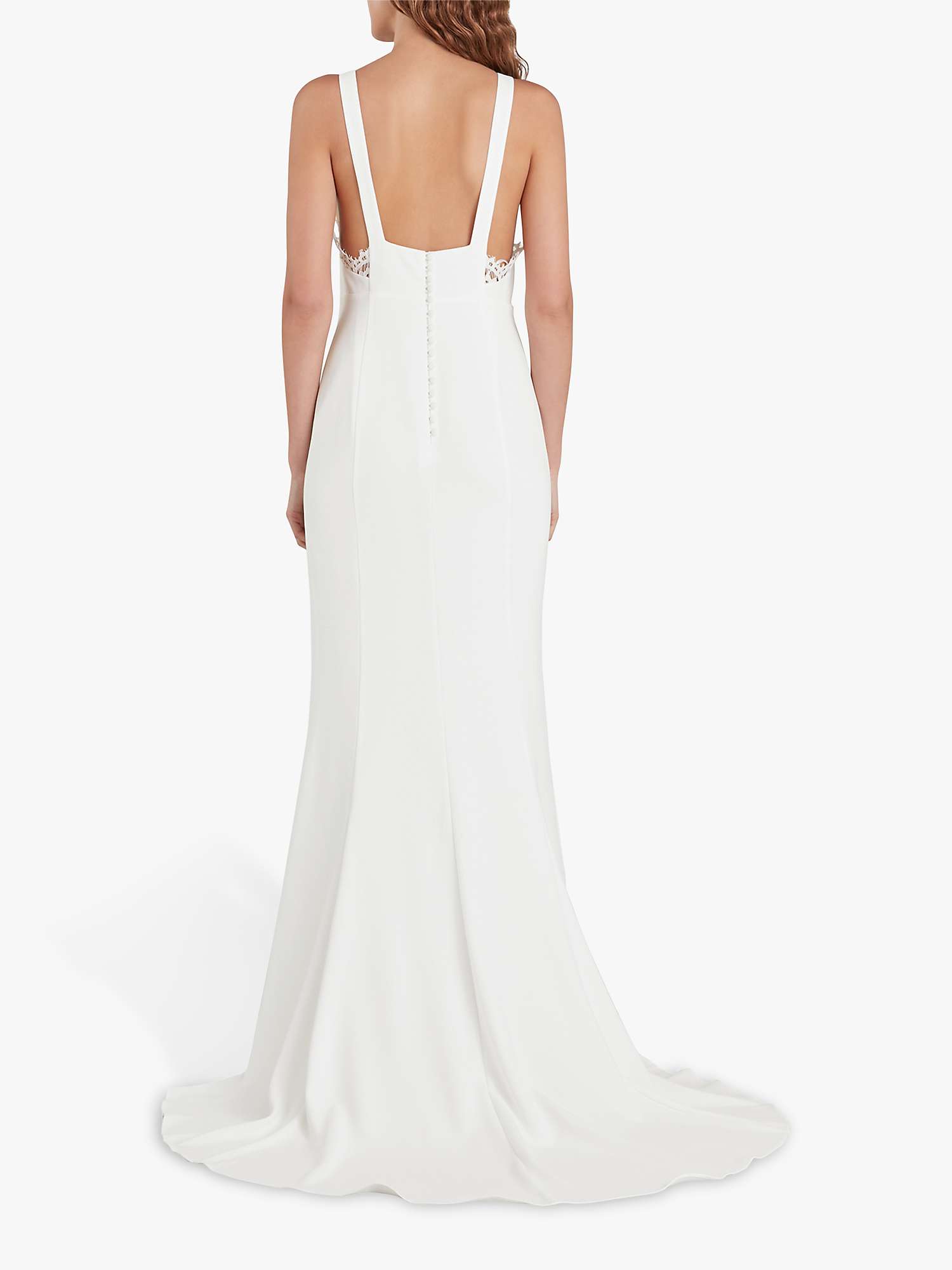 Buy Whistles Lina Lace Wedding Maxi Dress, Ivory Online at johnlewis.com