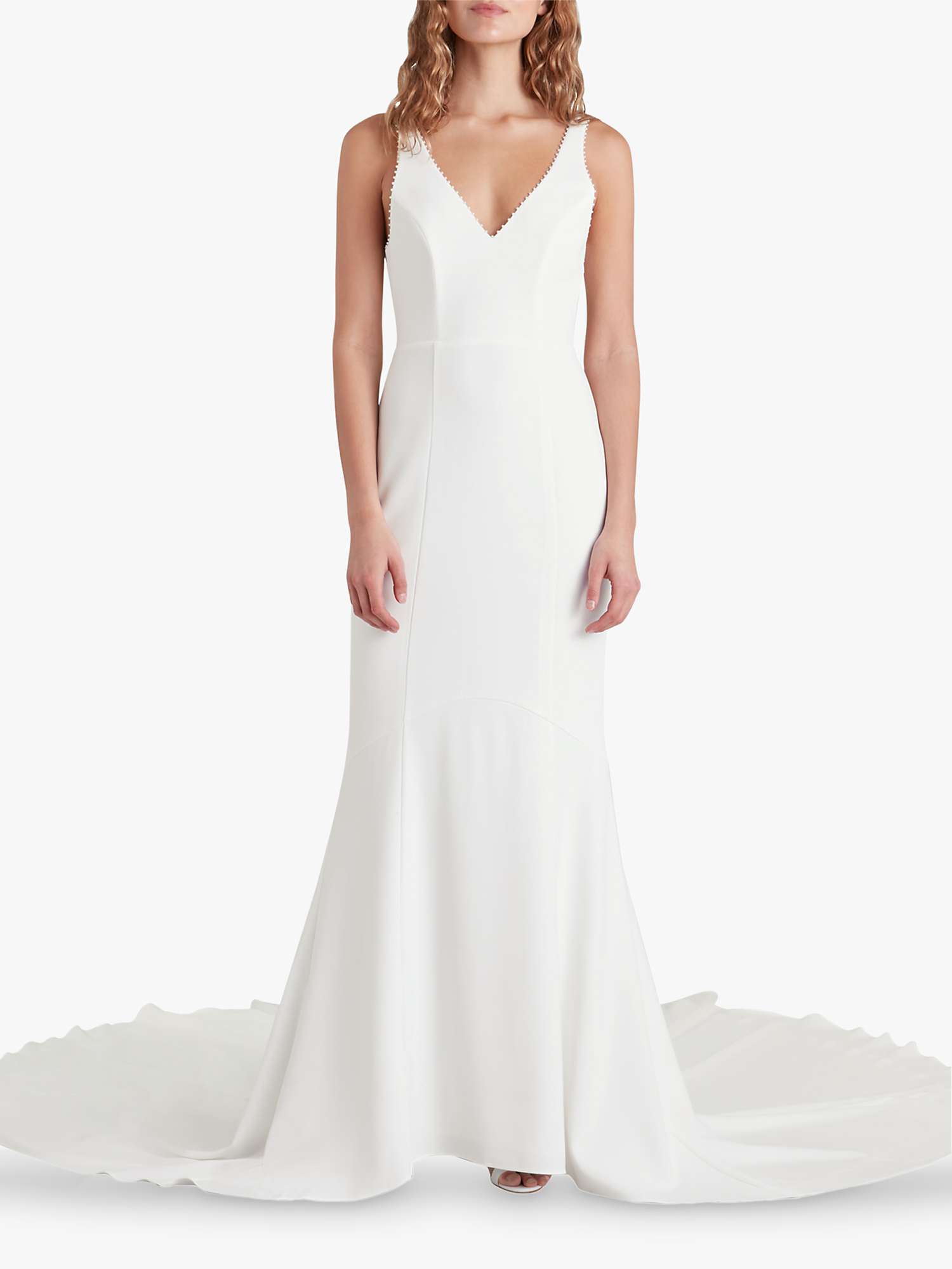 Buy Whistles Billie Wedding Dress, Ivory Online at johnlewis.com