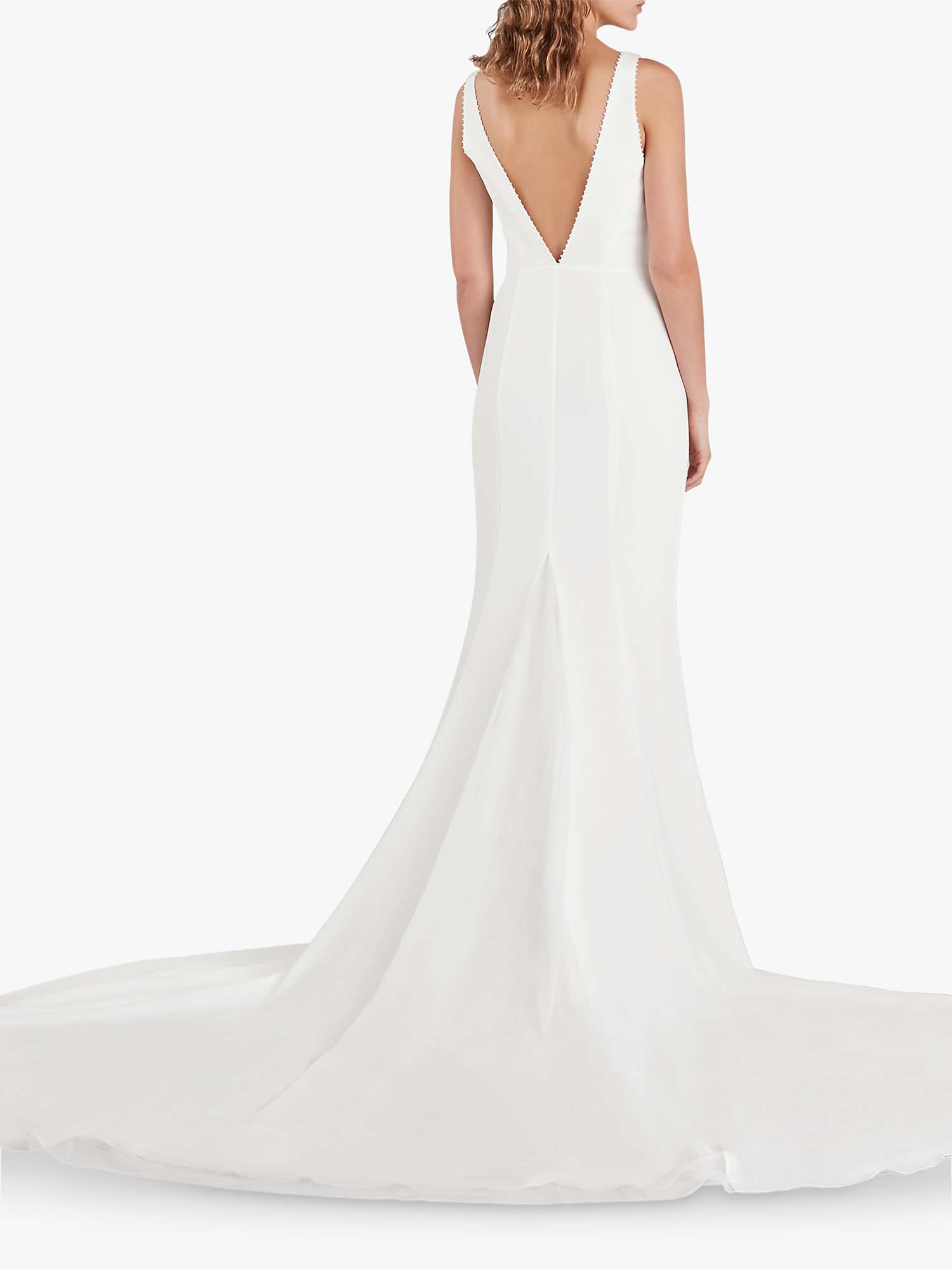 Buy Whistles Billie Wedding Dress, Ivory Online at johnlewis.com
