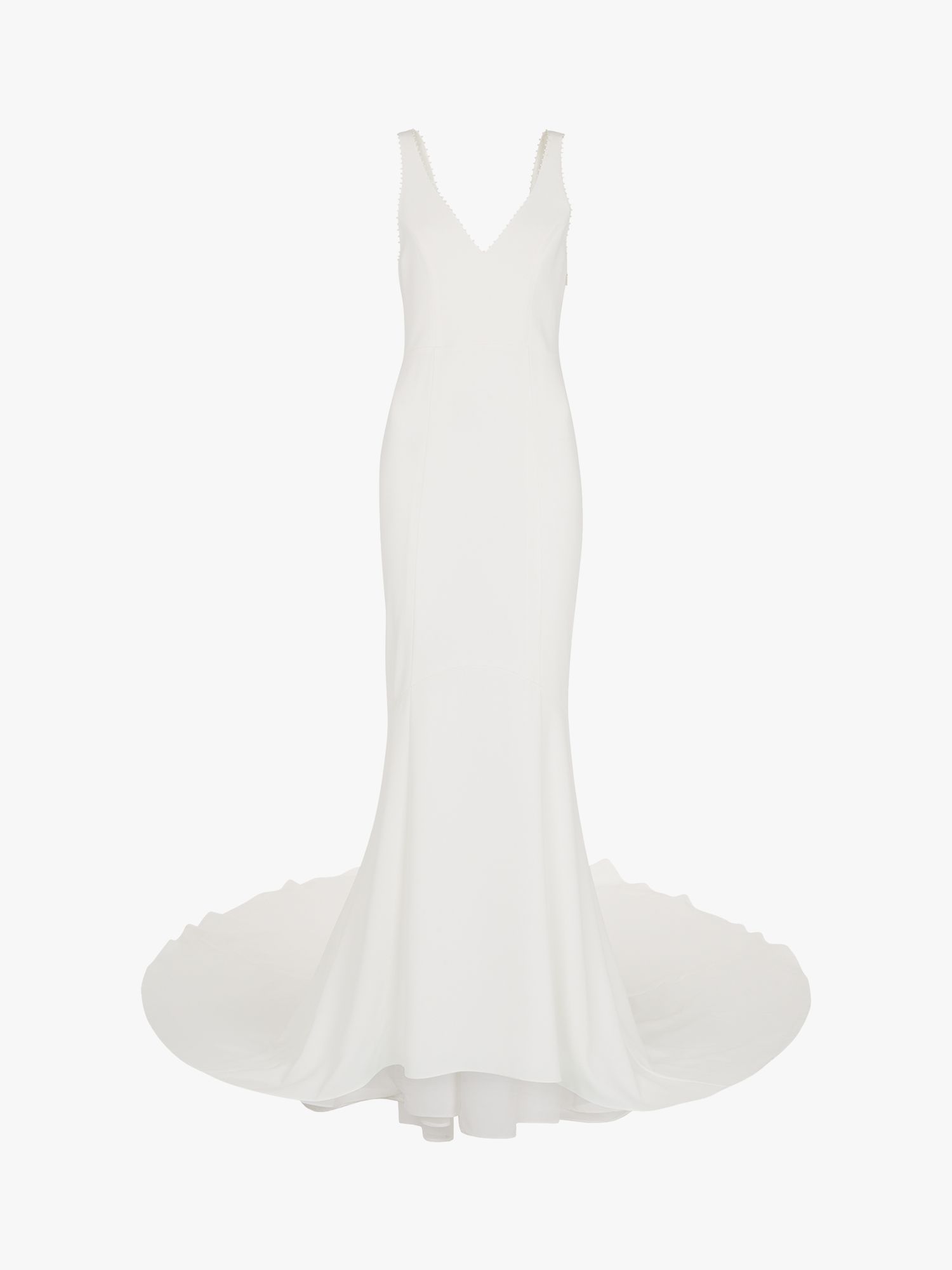 Whistles Billie Wedding Dress, Ivory, 6