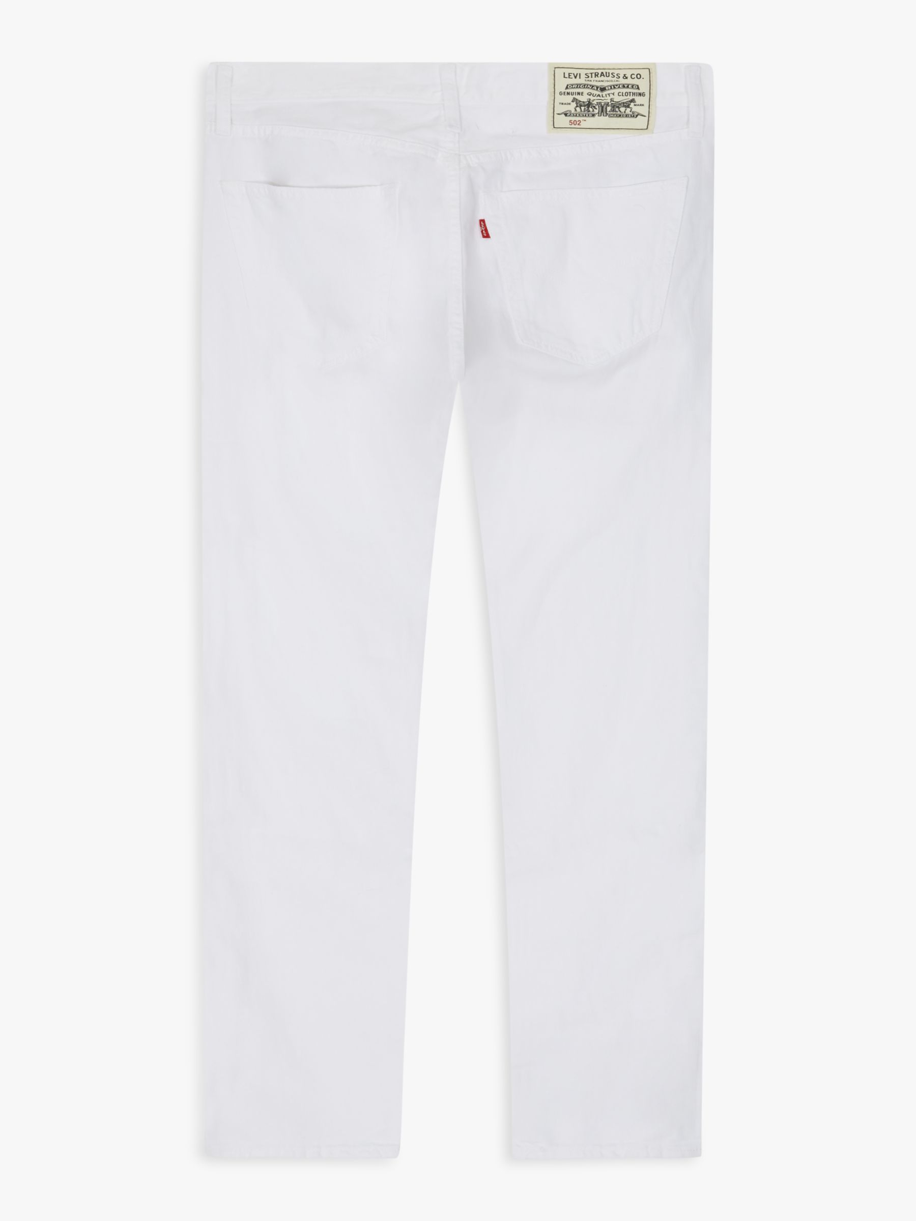 Top 64+ imagen levi’s 502 white jeans