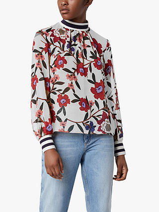 French Connection Eloise Floral Top, Multi