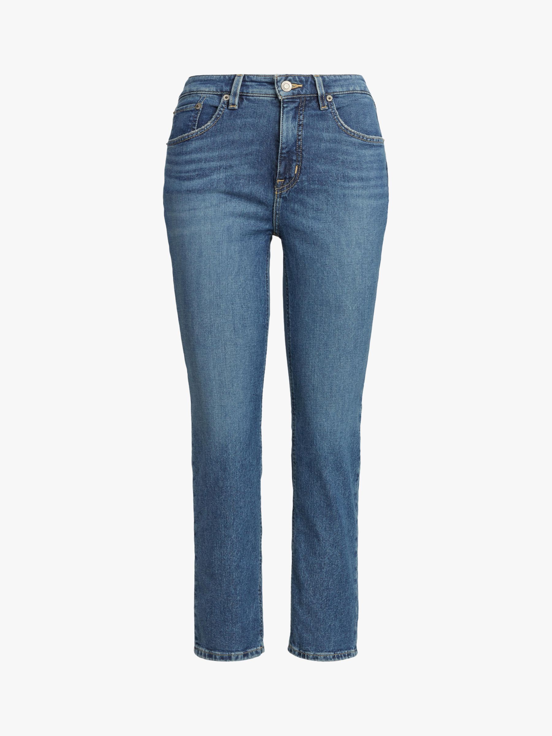 Lauren Ralph Lauren High Rise Straight Cropped Jeans, Legacy Wash at ...