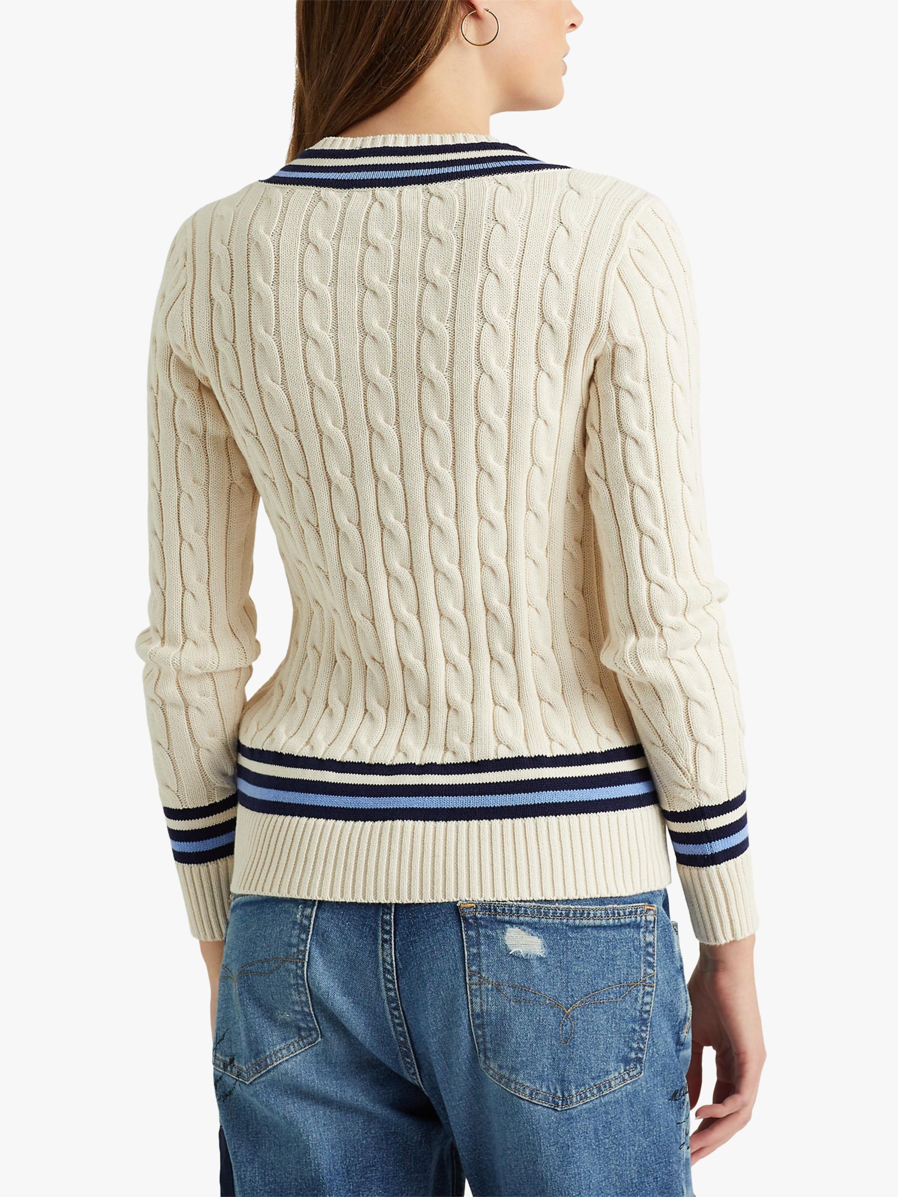 Lauren Ralph Lauren Meren Stripe Jumper, Multi