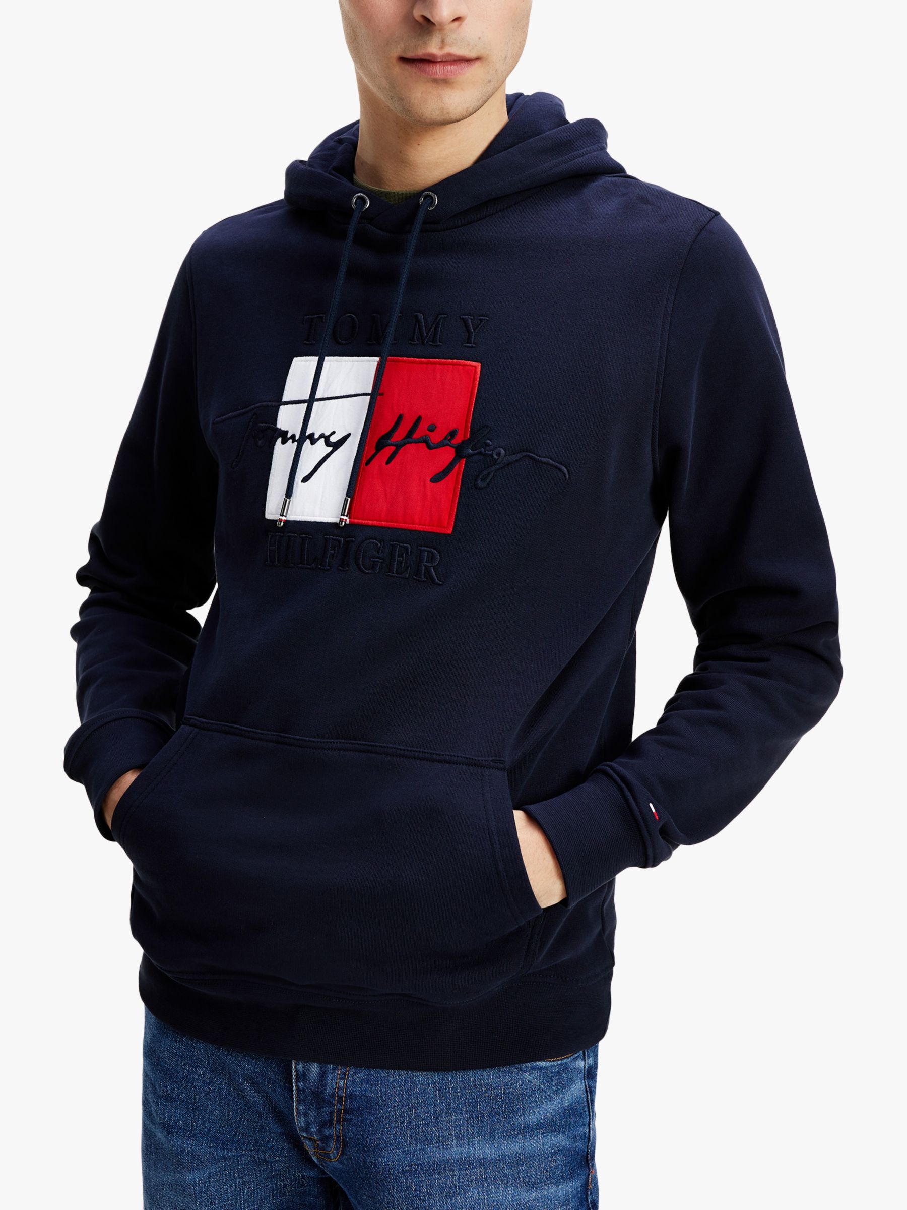signature hoodie tommy hilfiger