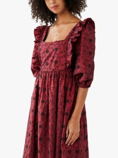 Ghost Ryleigh Dress, Red, XS