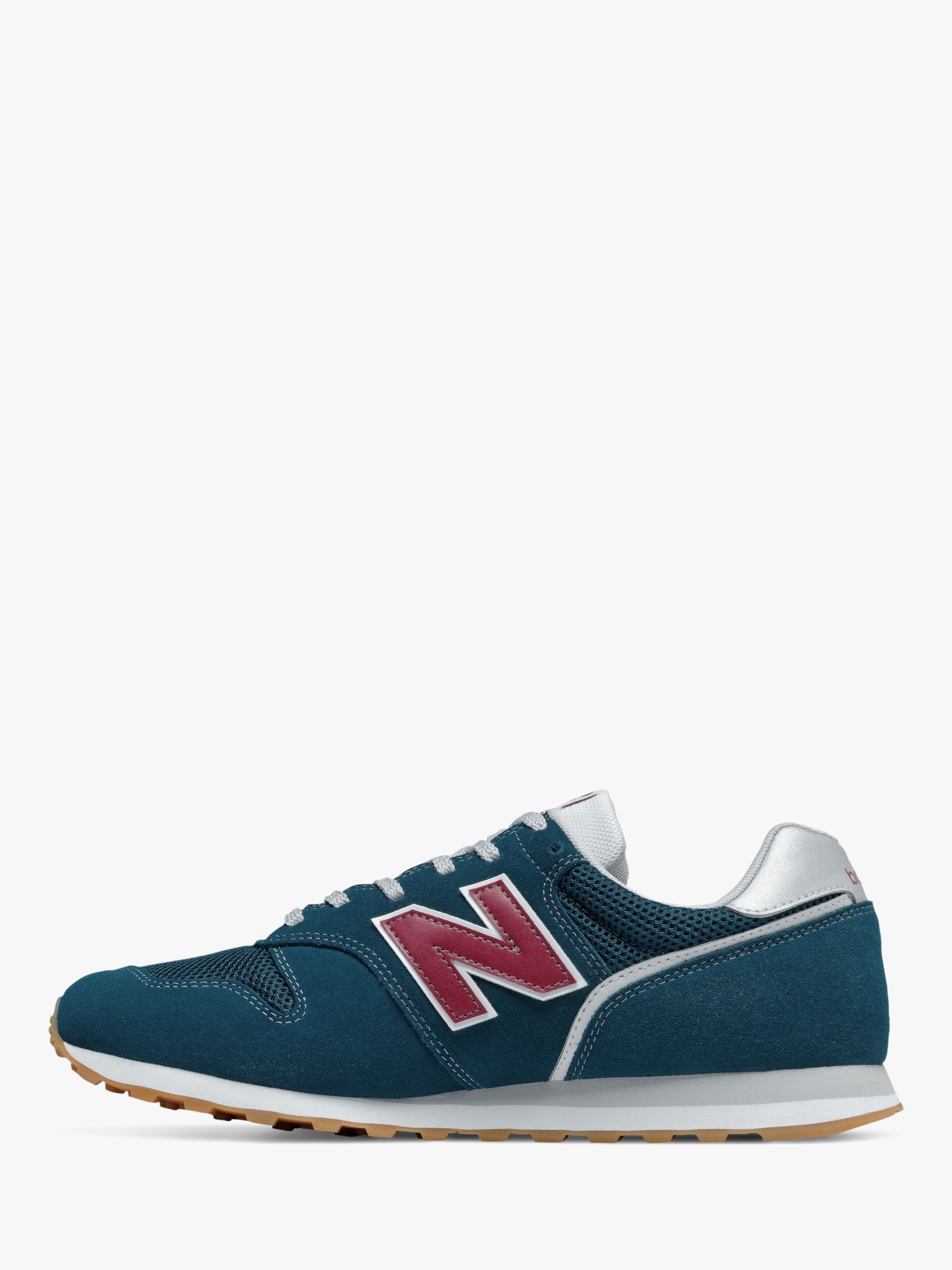 New Balance 373 V2 Trainers, Navy/Blue at John Lewis & Partners