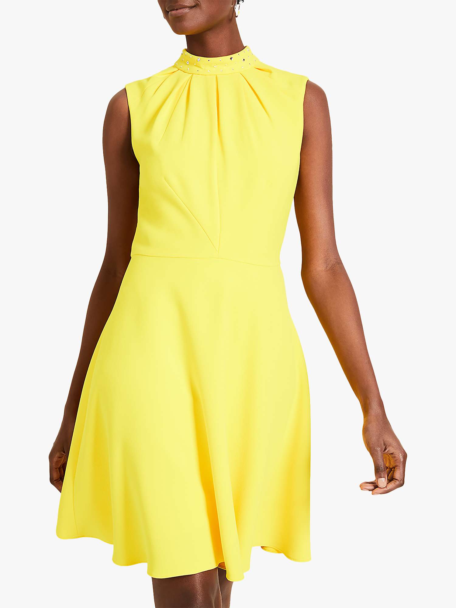 Buy Damsel in a Dress Jenner Mini Dress, Yellow Online at johnlewis.com