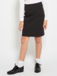 John Lewis Girls' Stain Resistant School Pencil Skirt, Grey