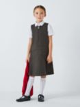 John Lewis Girls' Zip Front School Tunic