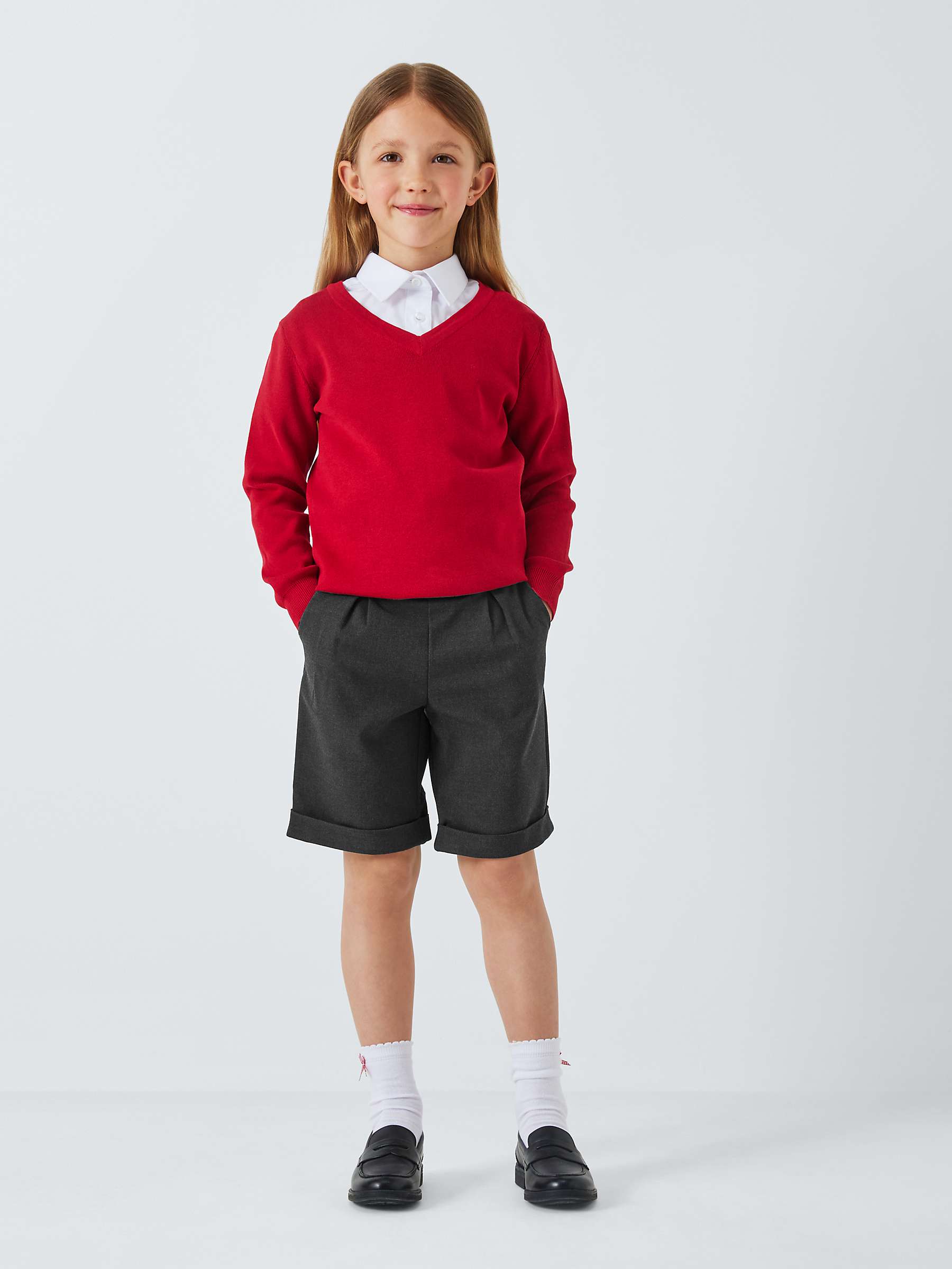 Buy John Lewis Girls' Adjustable Waist City School Shorts Online at johnlewis.com