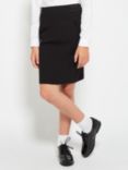 John Lewis Girls' Stain Resistant School Pencil Skirt, Black