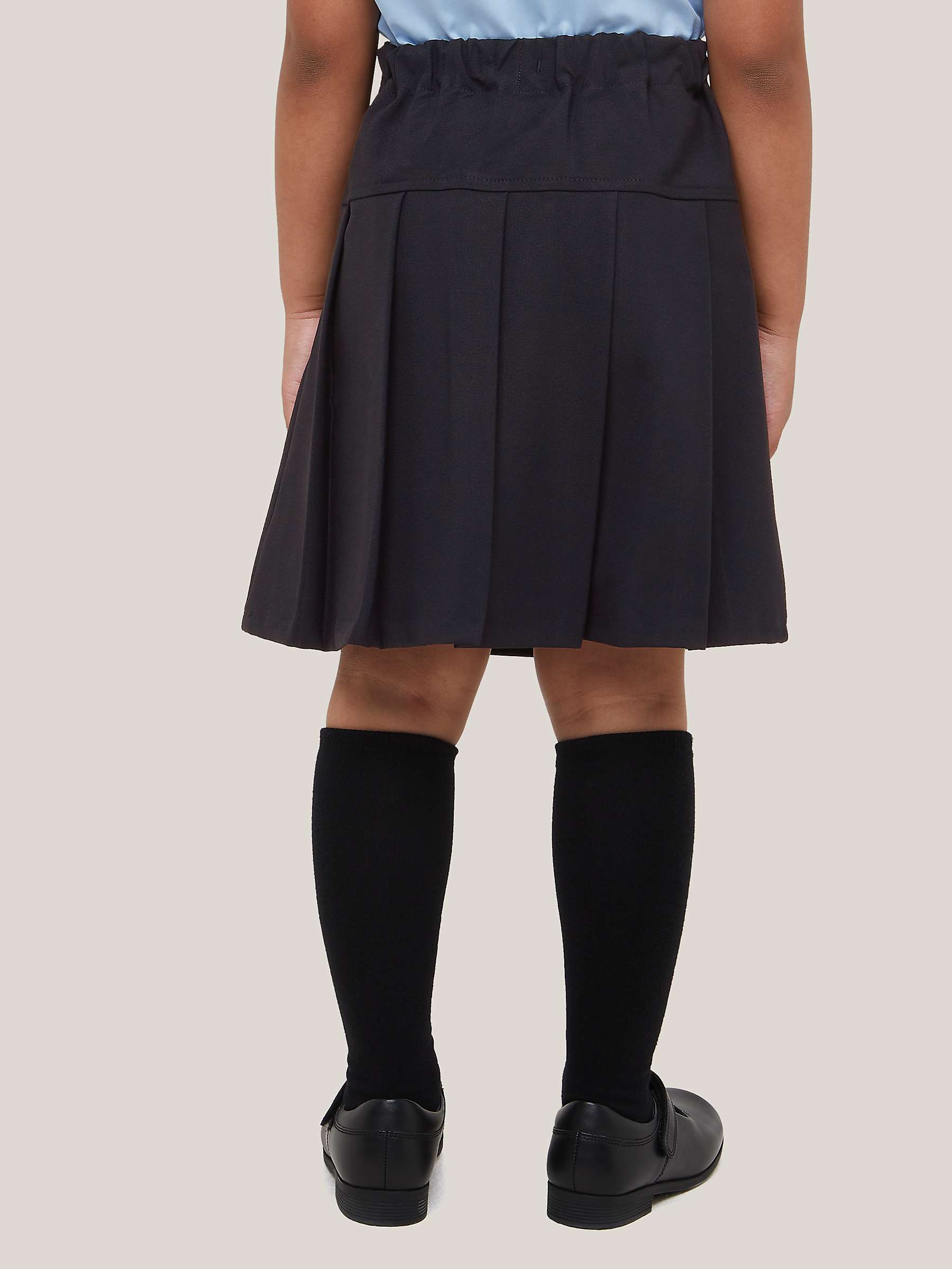 Buy John Lewis Girls' Generous Fit Adjustable Waist Pleated Stain Resistant School Skirt Online at johnlewis.com