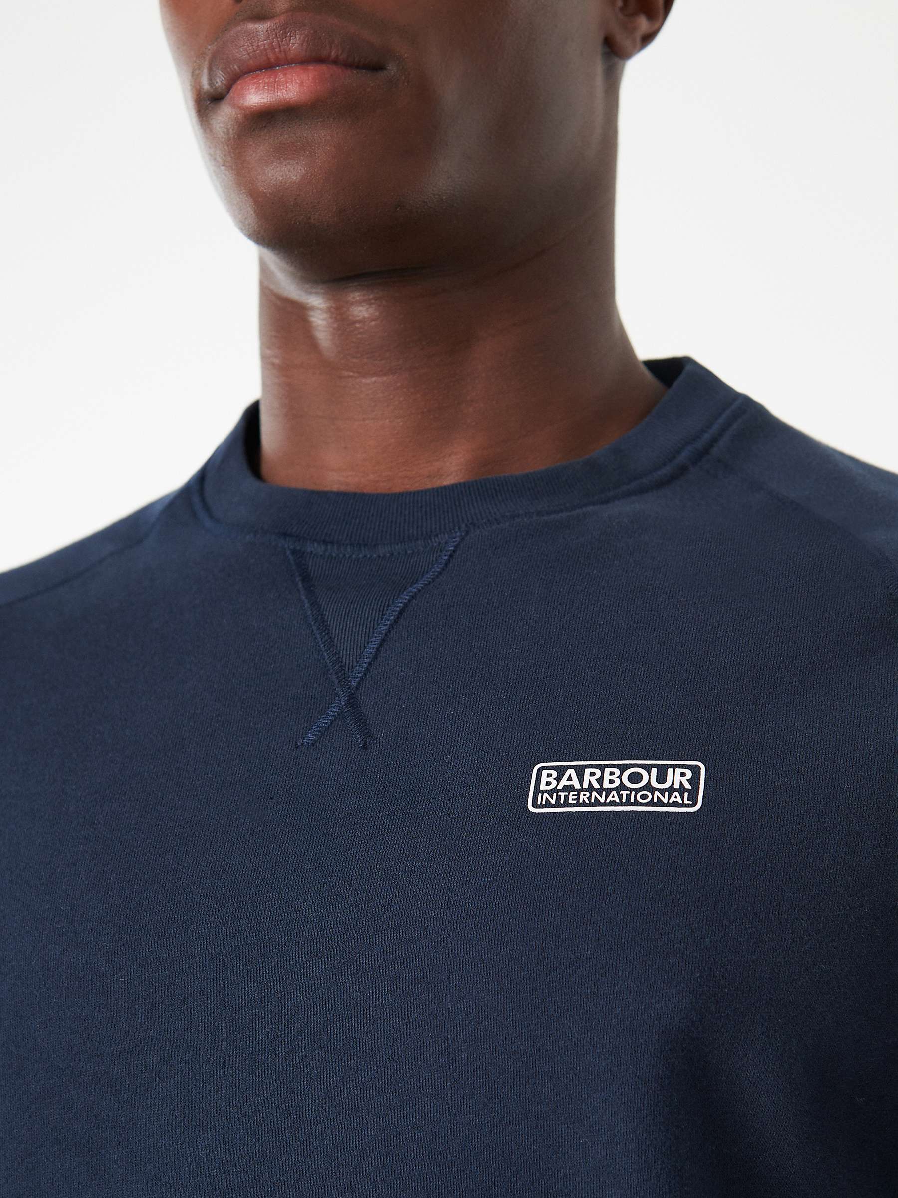 Buy Barbour International Crew Neck Sweatshirt Online at johnlewis.com