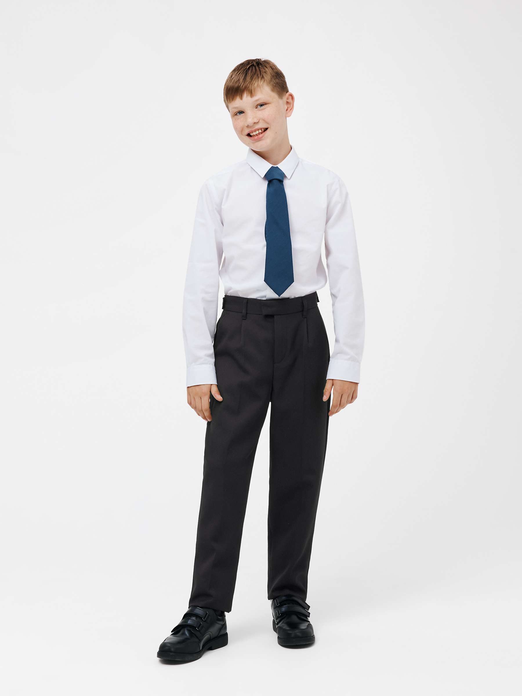 Buy John Lewis Boys' Adjustable Waist Tailored School Trousers Online at johnlewis.com