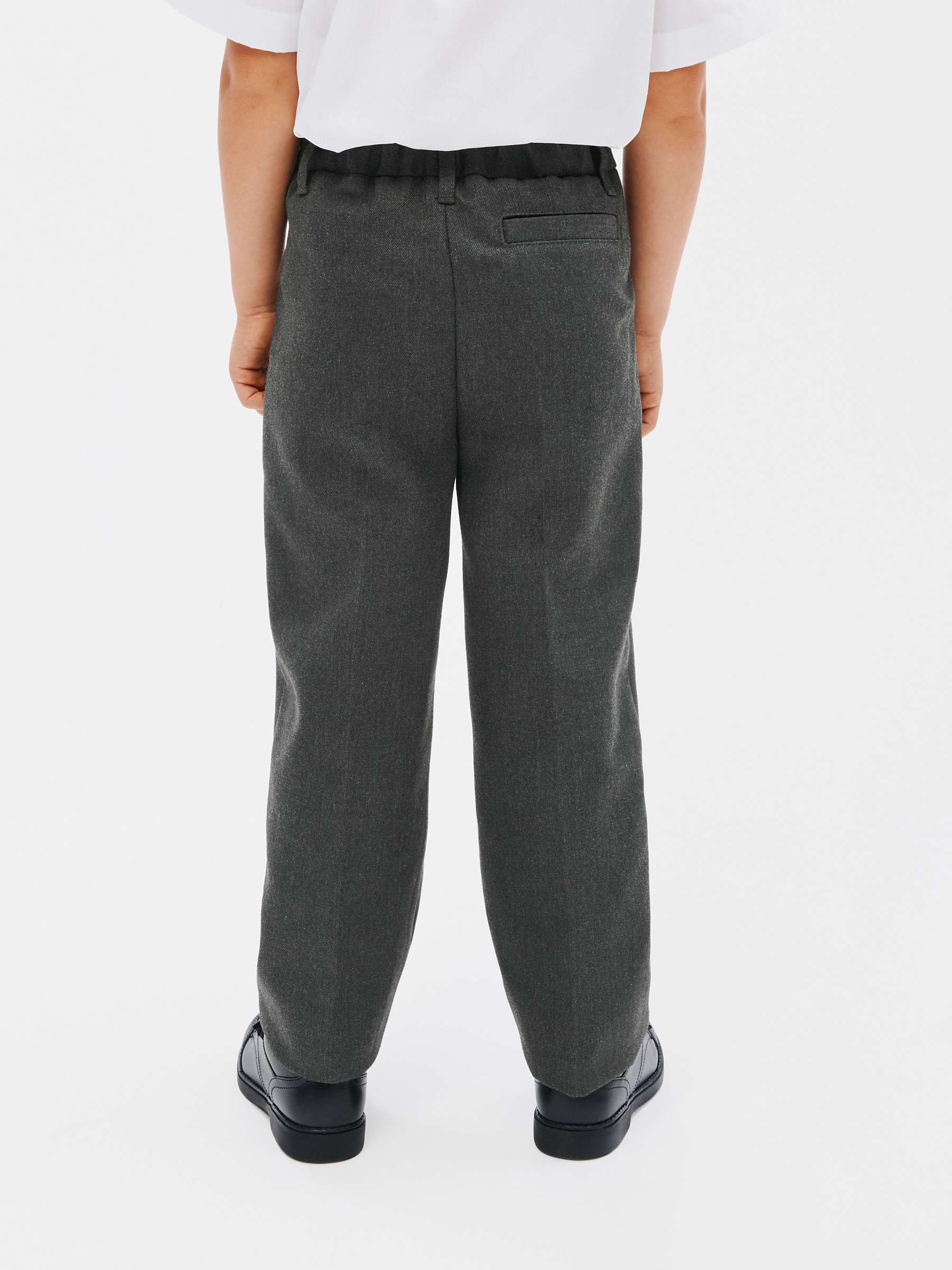 Buy John Lewis Boys' Regular Fit Adjustable Waist School Trousers Online at johnlewis.com