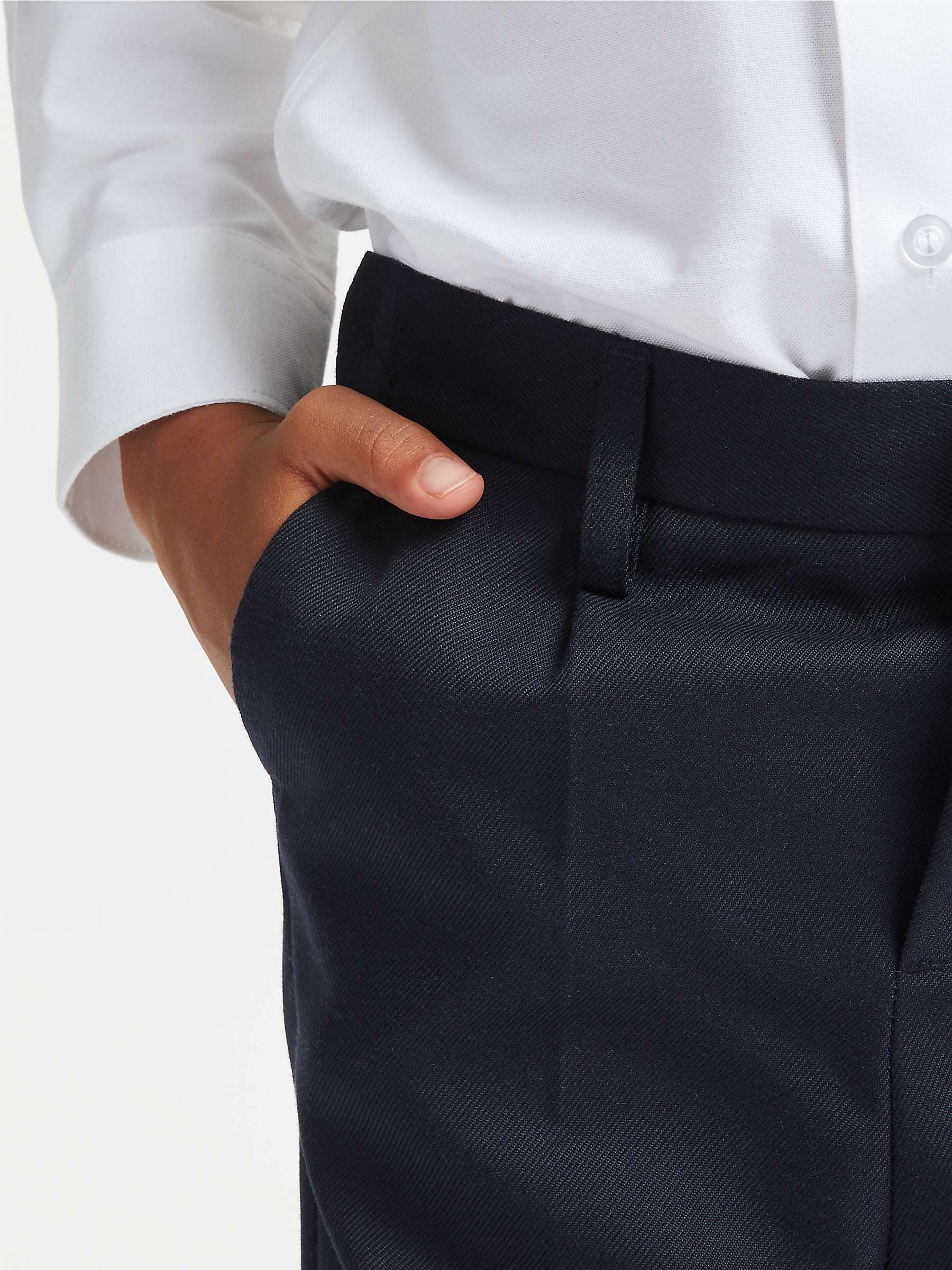 Buy John Lewis Boys' Adjustable Waist Slim Fit School Trousers Online at johnlewis.com