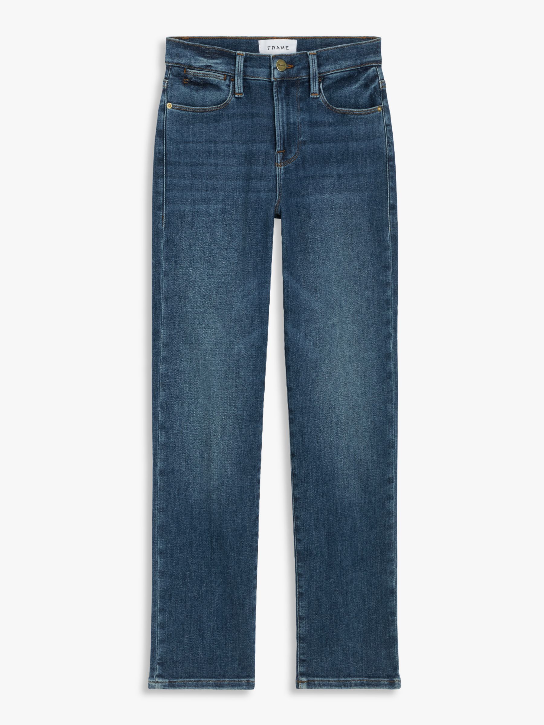 FRAME Le Garcon Straight Jeans, Bestia at John Lewis & Partners