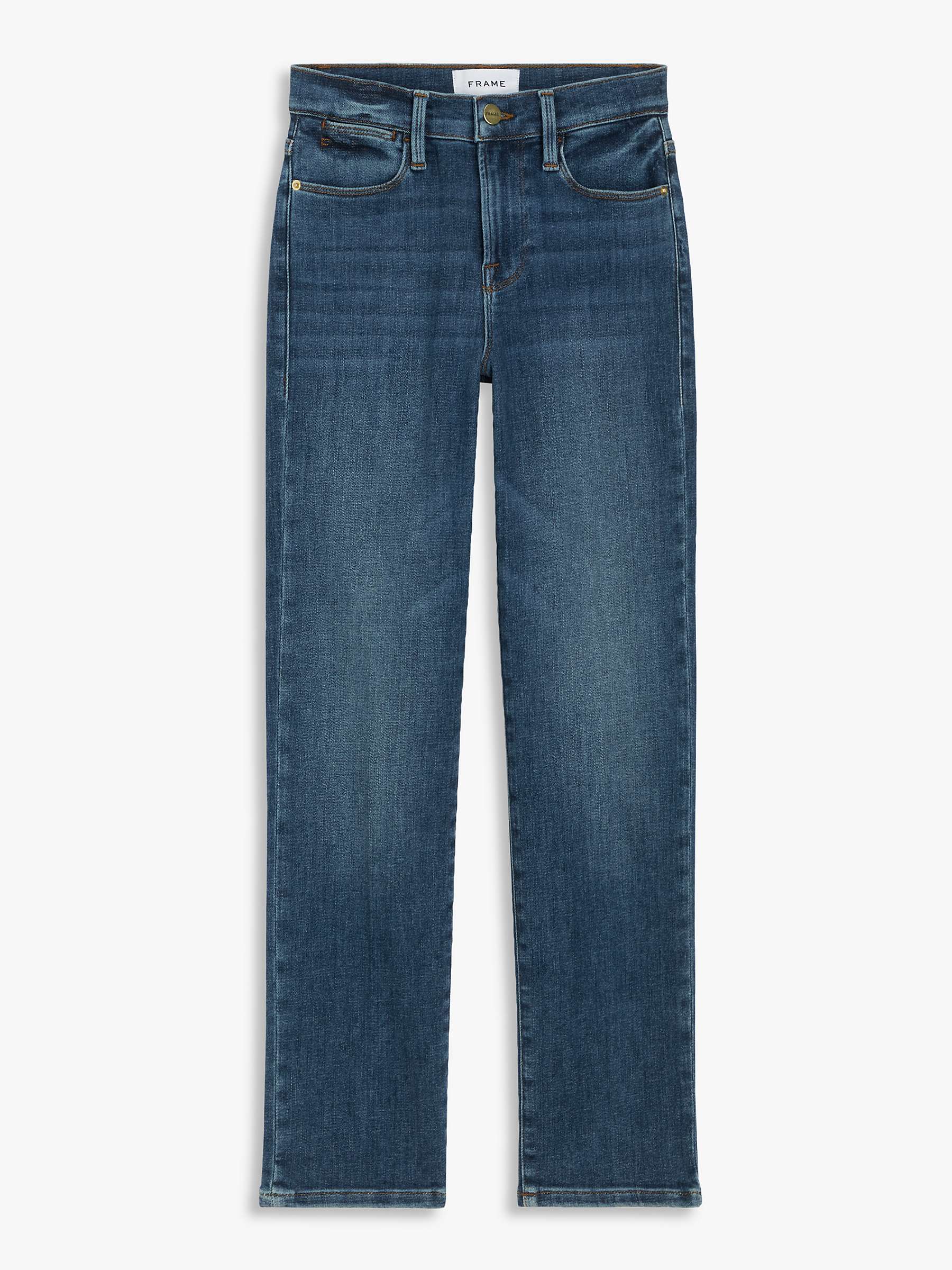 FRAME Le Garcon Straight Jeans, Bestia at John Lewis & Partners