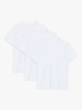 John Lewis Cotton T-Shirt, Pack of 3