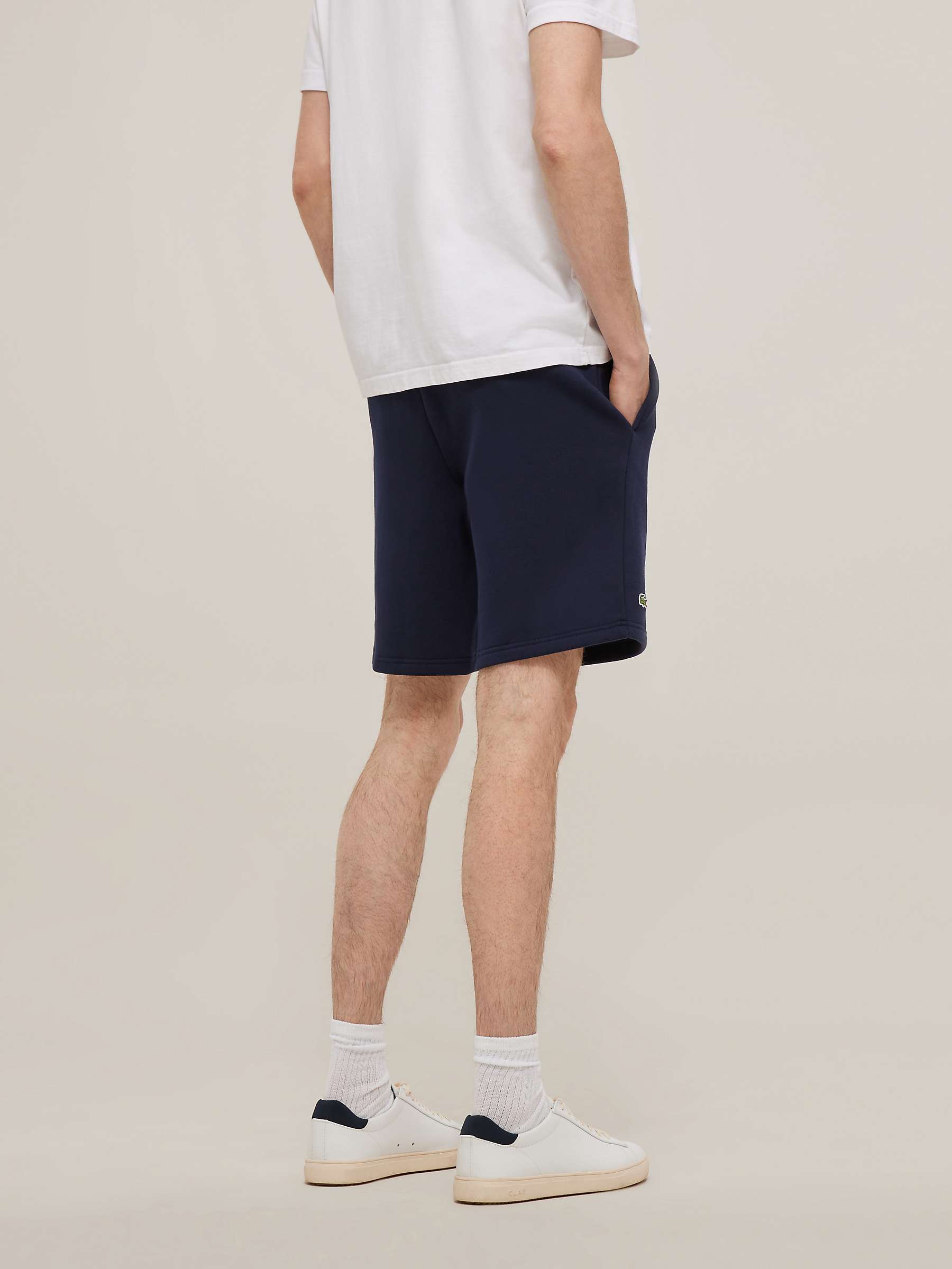 Buy Lacoste Classic Logo Jogger Sweat Shorts Online at johnlewis.com